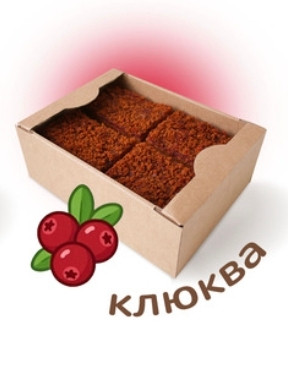 №3 Пряник 1кг с фруктовой начинкой Клюква в Красном сулине