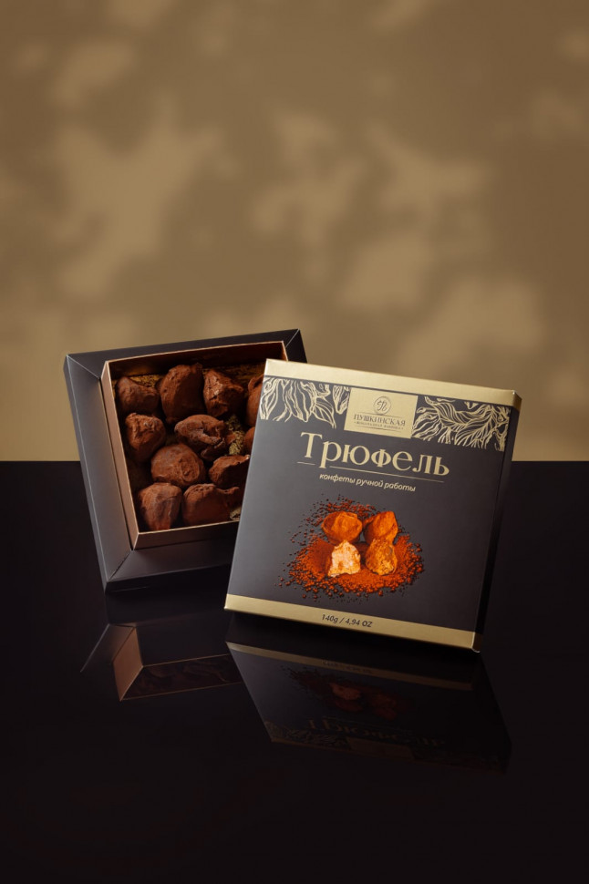  Пушкинская фабрика Конфеты Трюфель, 140г в Красном сулине