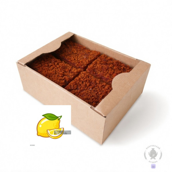 №3 Пряник 1кг с фруктовой начинкой Лимон в Красном сулине