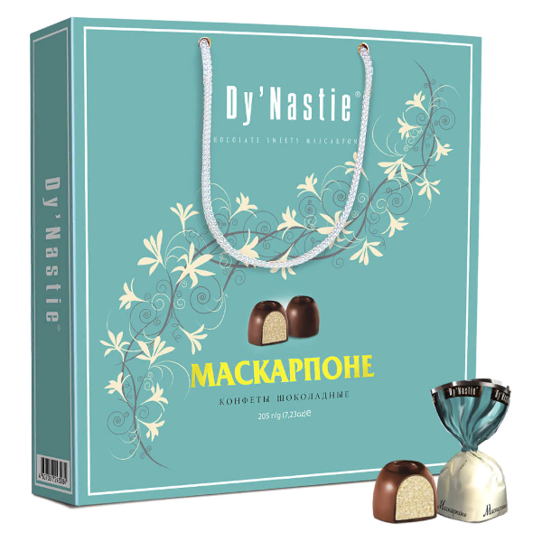 №3 Династия Сумка 170г Конфеты "Маскапроне" в Красном сулине