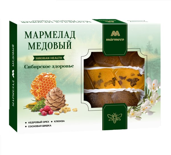 №2 Мармелад медовый "Сибирское здоровье" без сахара 200г  в Красном сулине